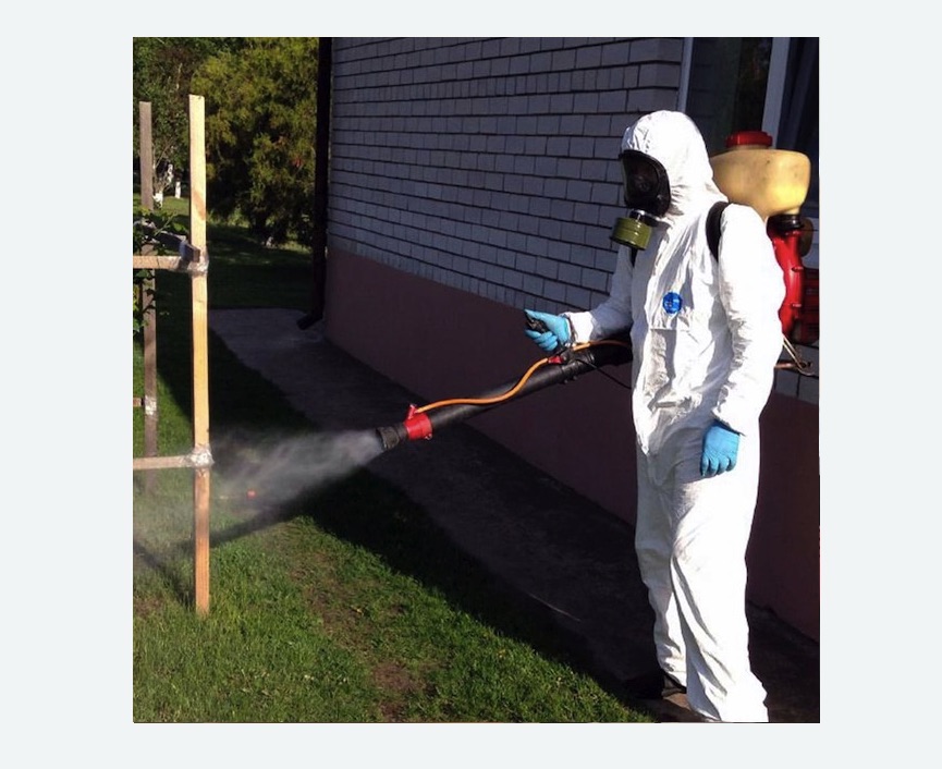 травля клещей на участке в Бугульме