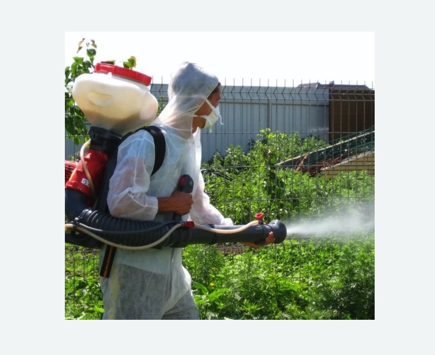 Акарицидная обработка территории в Бугульме