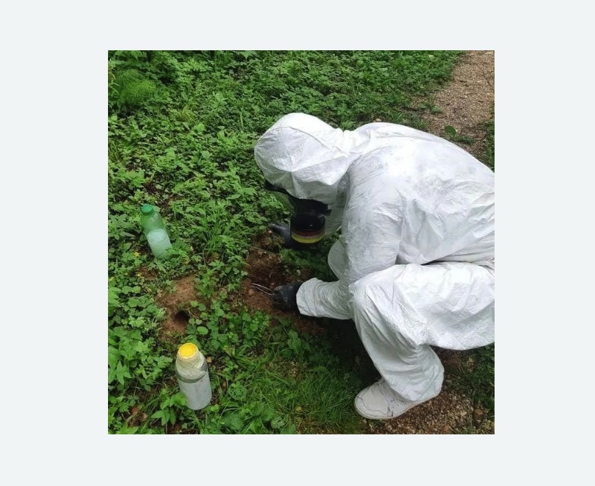 уничтожение кротов на участке в Бугульме